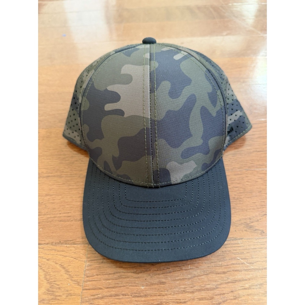Melin A-Game Hydro Gray Camo Hat Cap Snap Back Mens 58cm